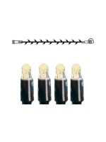 Star Trading System LED Extra Lichterkette, 500cm, black , Warmweiss