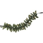 Star Trading System LED Extra Girlande, 600x28cm, Schwarz, Warmweiss