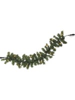 Star Trading System LED Extra Girlande, 600x28cm, black , Warmweiss