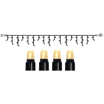 Star Trading System LED Extra Icicle, 300x40cm, black , Warmweiss Star Trading System LED Extra Icicle, 300x40cm, black , Warmweiss