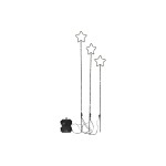 Star Trading Décoration extérieure Wizard, Blanc chaud, 54 LED'S