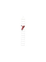 Star Trading Silhouette Ladde, IP44, Warmweiss, Transparent
