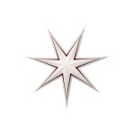 Star Trading Stella Paper Star Stripe, Intérieur, Blanc