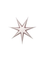 Star Trading Stella Paper Star Stripe, Intérieur, Blanc
