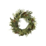 Star Trading Couronne de Noël à LED Mixi, Intérieur, blanc chaud, vert