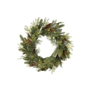 Star Trading Kranz Mixi, Indoor, Warmweiss, Grün Star Trading Kranz Mixi, Indoor, Warmweiss, Grün