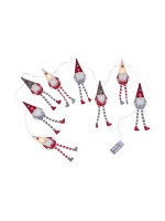 Star Trading Lichterkette Alf, Indoor, Warmweiss, Rot
