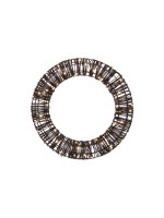 Star Trading Outdoor Deco Vicke Wreath, Indoor, Outdoor, Warmweiss, Braun