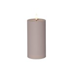 Star Trading Bougie LED Pillar Flamme douce Intérieur, 17.50 cm, Beige