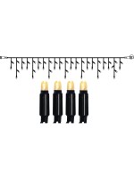 System 24 Extra, Icicle, 300x40cm, 49 LED warmweiss, cable black 