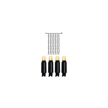 System 24 Extra, Vorhang, 100x200cm, 98 LED warmweiss, cable black 