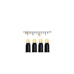 Star Trading Icicle Lights Extra System 24 Flashing, 300 cm Noir