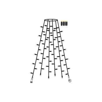 System 24 Extra, Baum-Lichterkette 6, 84 LED warmweiss, cable black  System 24 Extra, Baum-Lichterkette 6, 84 LED warmweiss, cable black