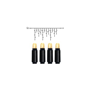 System 24 Extra, Icicle, 150x70cm, 42 LED warmweiss, cable black  System 24 Extra, Icicle, 150x70cm, 42 LED warmweiss, cable black
