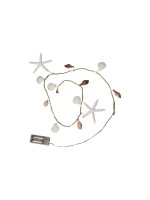 Star Trading Guirlande lumineuse Seaside Beige, 90 cm