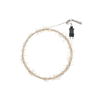 Star Trading Couronne Bonfire D'intérieur, blanc, 37,00 cm de hauteur