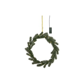 Star Trading Couronne Netty D'intérieur, vert, 35,00 cm de hauteur