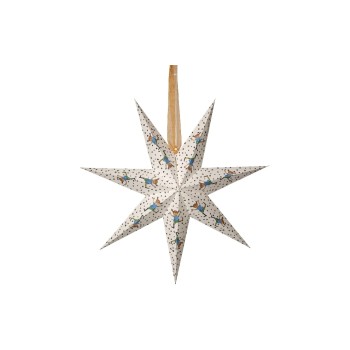 Stern PIPPI Indoor, white, 60.00cm Höhe