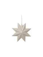 Star Trading Étoile en métal Classic D'intérieur, beige, 28,00 cm de hauteur