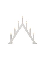 Star Trading Chandelier Tyra D'intérieur, blanc, hauteur : 43,00 cm