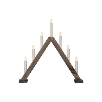 Star Trading Chandelier Tyra D'intérieur, marron, 43,00 cm de hauteur