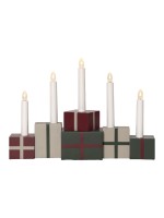 Kerzenleuchter Christmas gifts, Indoor, Multicolor, 25cm