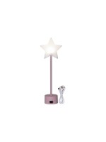 Tischstern Blizz Indoor, Pink, 40cm Höhe