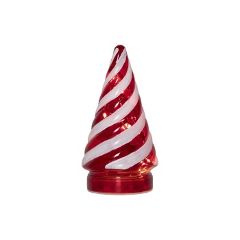 Glas Candy Tree Indoor, red, 15.00cm Höhe
