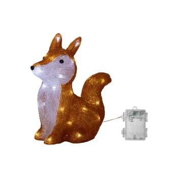 Star Trading Décoration d'extérieur Crystalo D'intérieur, orange, 28,00 cm de hauteur