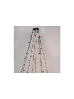 Star Trading Lumière de sapin de Noël scintillante IP44, blanc chaud, 360 LED