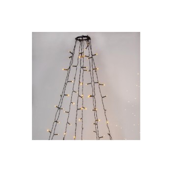 Christmas Tree Light Shiny IP44 Warmweiss, 360 LEDs, 200 cm