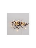 Star Trading Guirlande lumineuse Shiny Warm White Extérieur, blanc chaud, noir