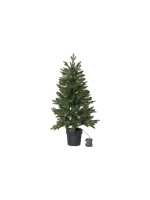 Star Trading Sapin de Noël artificiel Byske vert, 40 LED, 90 cm de hauteur