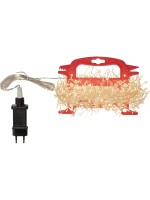 Star Trading Guirlande lumineuse Dew Drop IP20, blanc chaud, 100 LED
