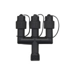 Star Trading Système 24 Extra, pièce en T avec 3 raccords à visser