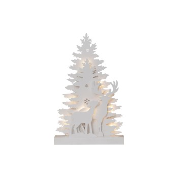 Star Trading LED Dekolicht Wald Fauna white, 10 LED, Bat: 2xAA, BxH:28x44cm Star Trading LED Dekolicht Wald Fauna white, 10 LED, Bat: 2xAA, BxH:28x44cm
