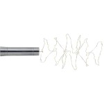 Star Trading Guirlande lumineuse à LED Angel Hair 2 m, 40 LEDs, argent