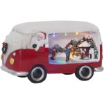 Star Trading Figurine LED Bus de Merryville, Rouge