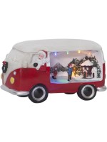 Star Trading Figurine LED Bus de Merryville, Rouge