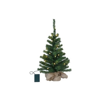 Star Trading LED Weihnachtsbaum Toppy 60cm, 20 LED, Bat: 3xAA m Timer, LxH: 32x60cm Star Trading LED Weihnachtsbaum Toppy 60cm, 20 LED, Bat: 3xAA m Timer, LxH: 32x60cm