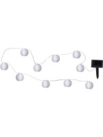 Star Trading Guirlande lumineuse Solar Festival 270 cm, Blanc
