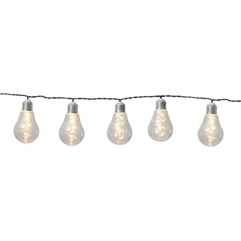 Star Trading Lichterkette Glow transparent, L: 1.9m, H: 11cm, 10 LED outdoor, solar Star Trading Lichterkette Glow transparent, L: 1.9m, H: 11cm, 10 LED outdoor, solar