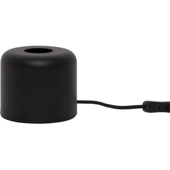 Lampenhalter Glans mit Switch E27 BK, 1.8m Kabel mit Schalter, IP20, 10x12cm Lampenhalter Glans mit Switch E27 BK, 1.8m Kabel mit Schalter, IP20, 10x12cm