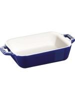 Staub Plat à gratin 34 x 24 cm, Bleu foncé