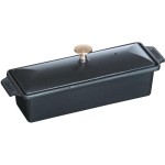 Staub Terrinenform gross black , 30x11cm, -