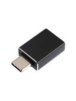 USB3.1 Adapter: C-Stecker for A-Buchse, for USB3.1 Geräte, max. 60W, 3A