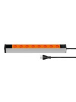 STEFFEN Multiprise 19 8x T23 Orange, 1U