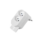 STEFFEN Adaptateur multiple Manta 3xT3 (1x en bas) pivotant 3