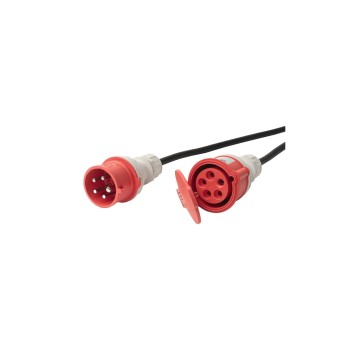 Industrie-Verlängerungscable GdV, 5x1.5mm2, CEE16/5 - CEE16/5, black , 5m Industrie-Verlängerungscable GdV, 5x1.5mm2, CEE16/5 - CEE16/5, black , 5m