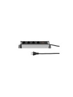 STEFFEN Multiprise de 10 4x T13, Argent